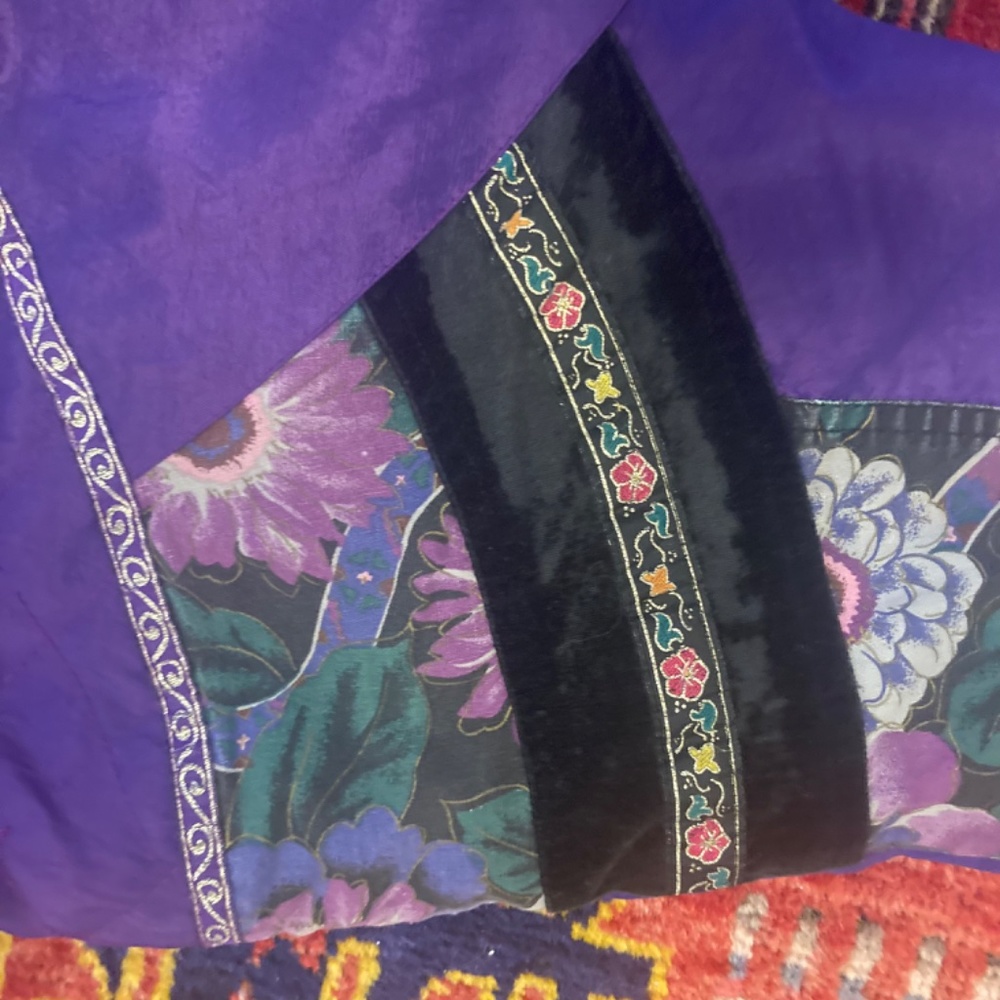 Vintage Patchwork Puffer Jacket - image 7